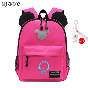 

Mjzkxqz Children School Bags New Luminous Printing Cute Children's Backpack School Children Baby Bags 2-5 Years Small Backpack