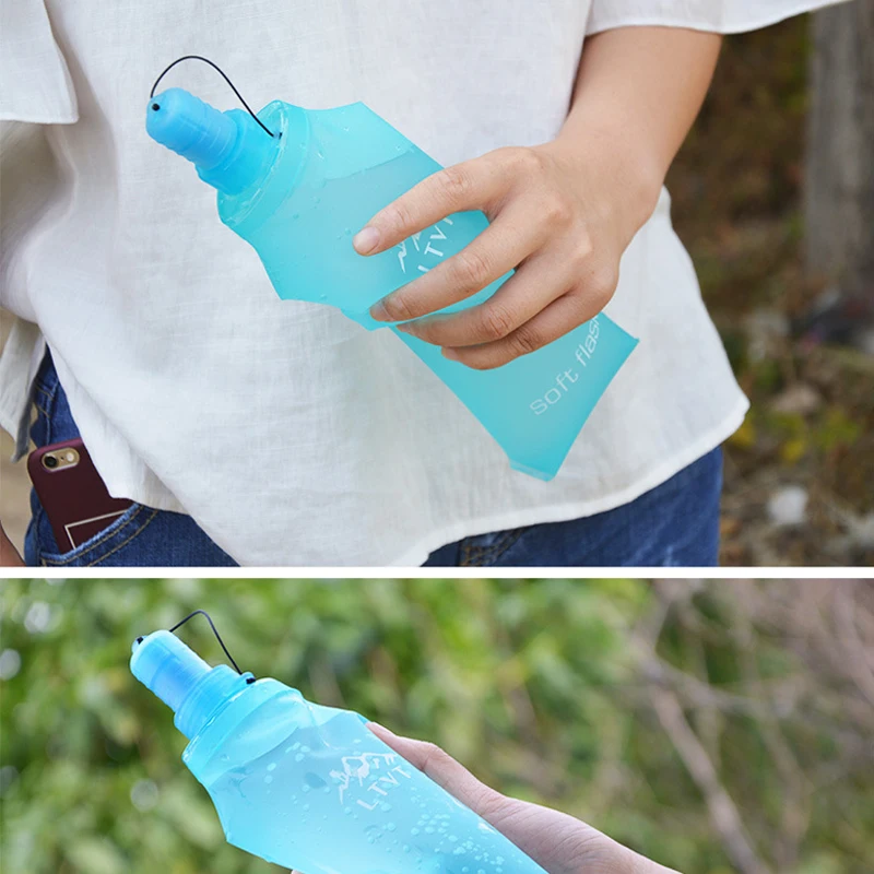 150ML-500ML Kettle Portable Plastic Cup High Quality Leakproof Travel Cup Candy Color Yoga Camping Drinking Water Tool