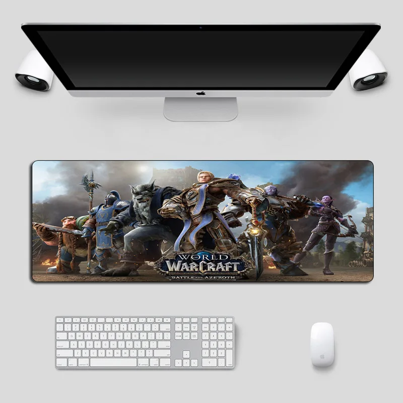 Коврик для мыши Battle of Azeroth 80x30 см большой резиновый коврик долговечной игры