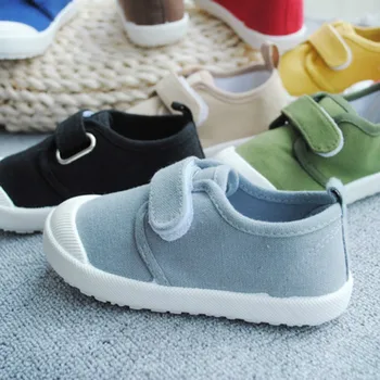 

Spring and Autumn 2020 New Children's Water-washed Canvas Shoes Boys and Girls School Casual Shoes Super Soft and Comfortable