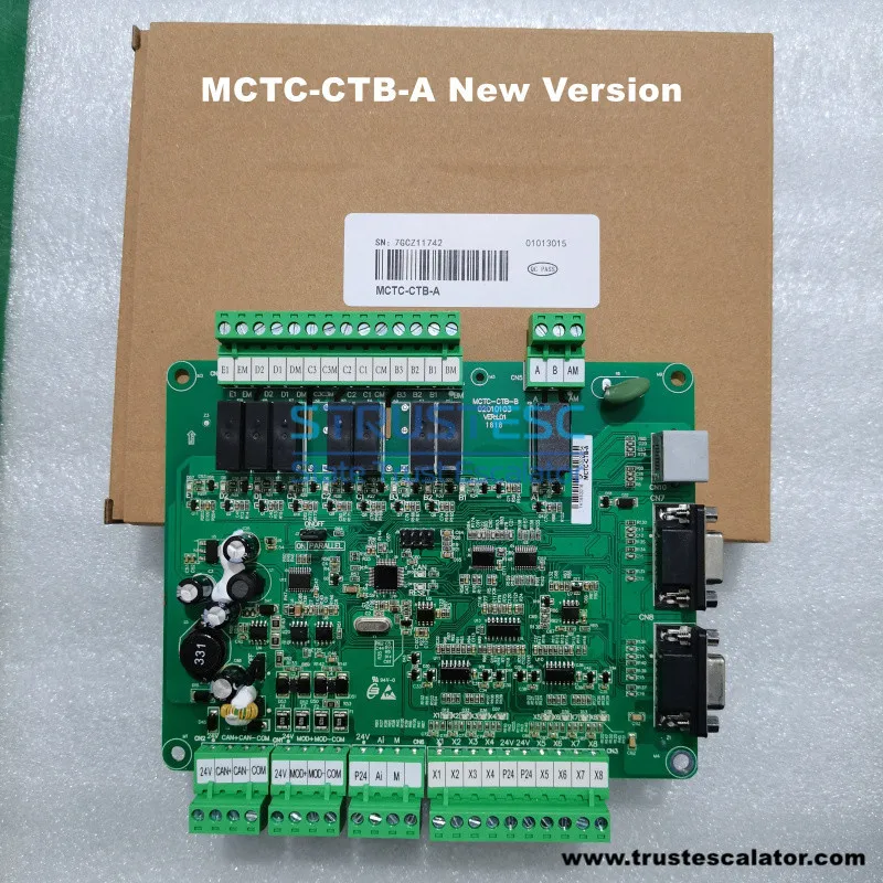 Elevator Car Top Communication Board MCTC-CTB-A MCTC-CTB-B with Standard Program Use for Monarch