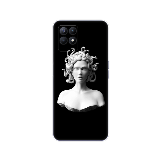 Realme 8i Case 6.6inch Silicon Back Cover For OPPO Realme8i Soft Case RMX3151 Phone Case bumper Funda TPU Coque Capa Etui