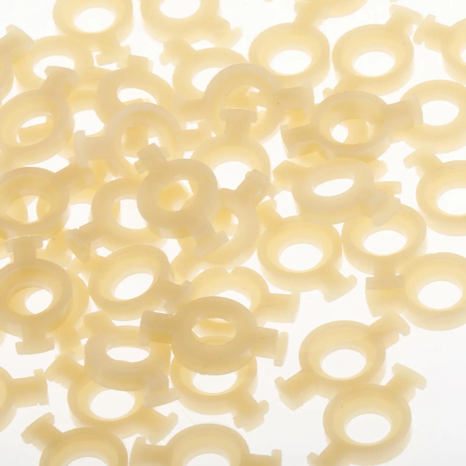 50 Pack of ABS Plastic Trumpet Repair Kit Trumpet Valve Guides Replacement Parts