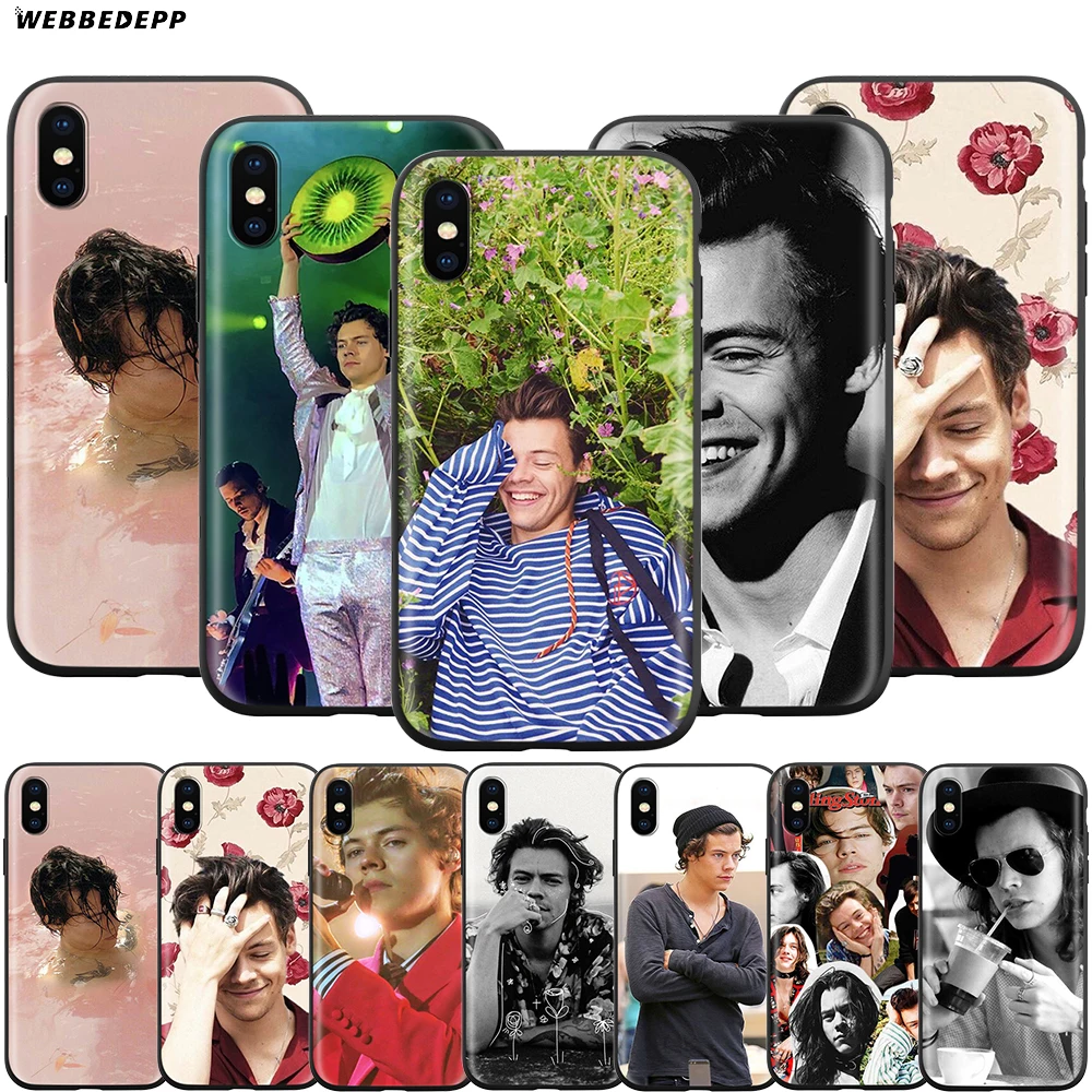 Webbedepp Гарри стили милый чехол для Apple iPhone 12 Mini 11 Pro XS Max XR X 8 7 6 6S Plus 5 5S SE | Мобильные