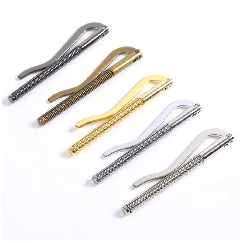 Metal Bifold Money Clip Bar Wallet Replace Parts Spring Clamp Cash Holder Dollar Cash Clamp Holder Wallet for Men Women 1Pc metal money clip