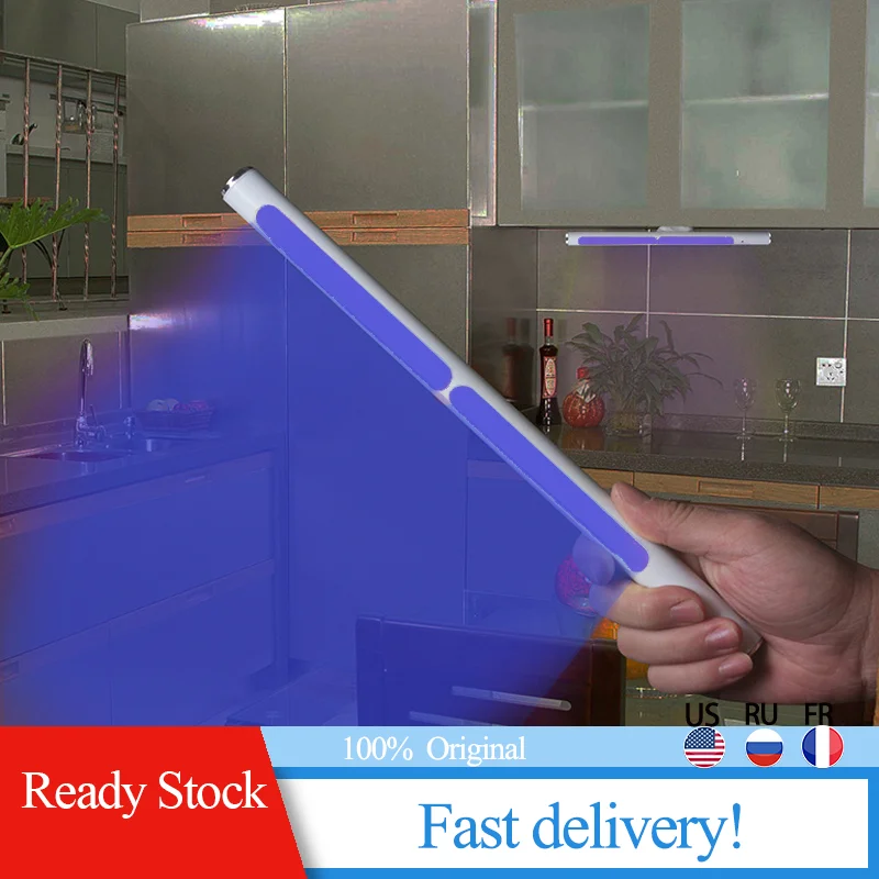 

USB Portable UVC LED Bulb Germicidal Lamp Sterilization Disinfection Light Purple Light Disinfection Touch Switch Sterilization