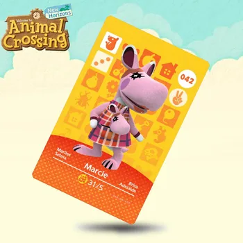 

042 Marcie Animal Crossing Card Amiibo Cards Work for Switch NS 3DS Games