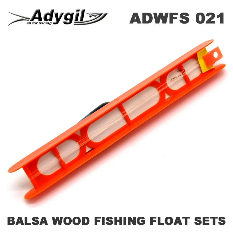 Adygil пробкового дерева поплавок наборы ADWFS 021 Floatation 5 г Длина лески 40 см крючок Размер#10 5 шт./лот
