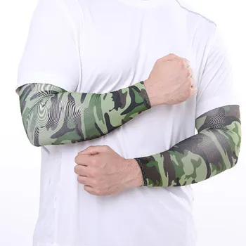 

1 Pair Arm Sleeves Summer Sun UVproof Ice Cool Cycling Running Fishing Climbing Driving Arm Cover Warmers Car Accessories