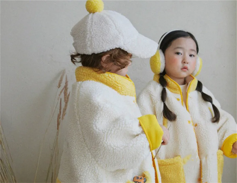 Зимнее пальто для девочек Детская длинная хлопковая куртка коллекция года, корейский бренд, пуховик, куртка Rona Ja*, белые пальто для девочек Одежда для маленьких мальчиков