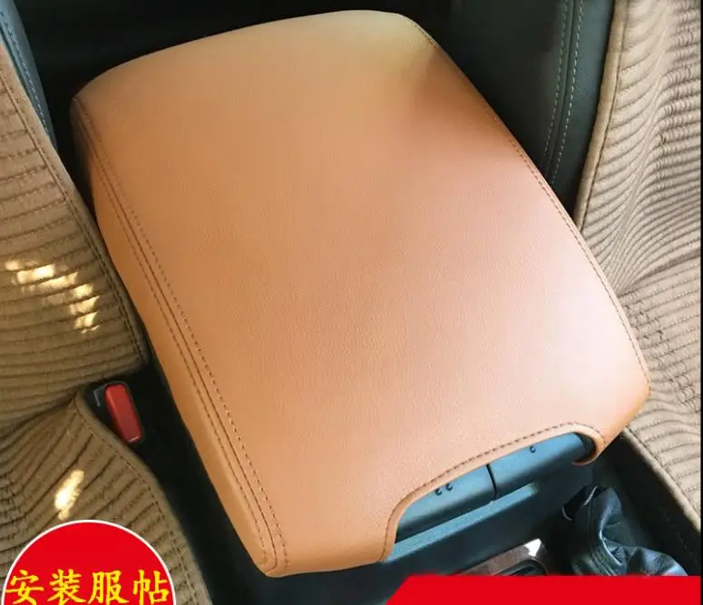 Toyota Land Cruiser Prado 150 2010 2011 2012 2013 2014 2015 2016 2017 2018 -2021 극세사 가죽 센터 팔걸이 커버
