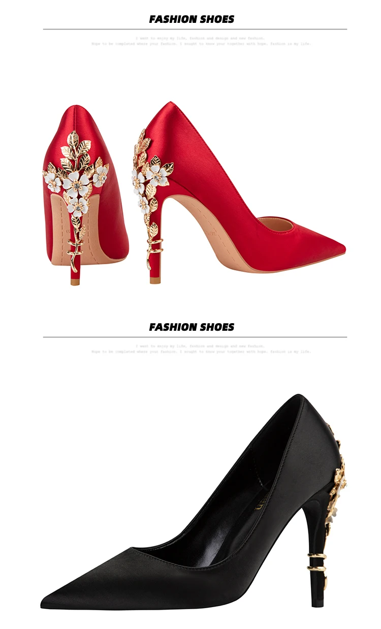 Zapatos de tacón de aguja para mujer