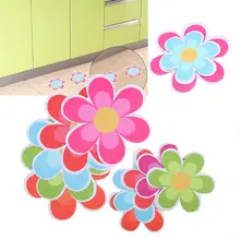 10 шт скраб цветок безопасные Нескользящие наклейки ванная комната кухня ванна наклейки коврики для пожилых беременных женщин