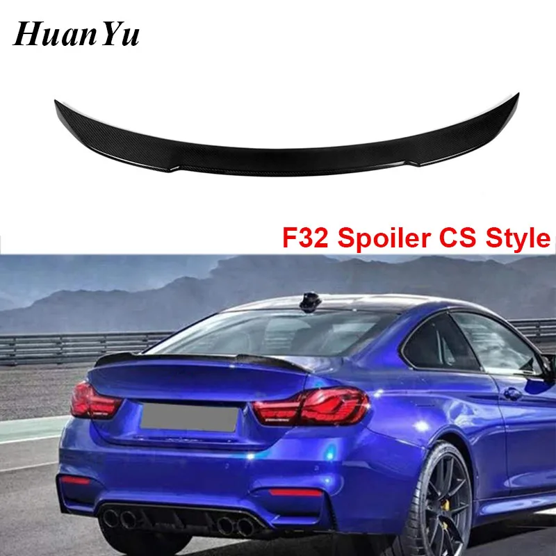 

CS Style Carbon Fiber Trunk Spoiler for BMW F32 2-Door Coupe Rear Lip Wings for 4 Series 420i 428i 430i 435i 2014-2019 Styling