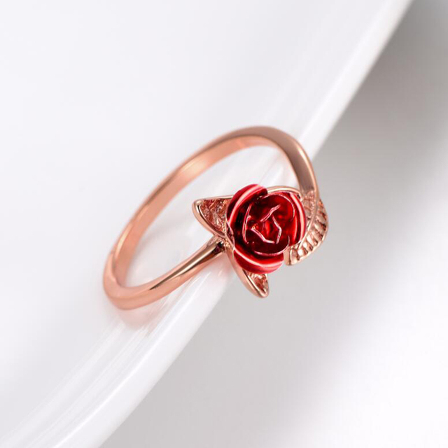 Elegant Daisy Flower Rings Couple Silver Color Adjustable Open Rings For Women Bride Engagement Wedding Ring Jewelry Gift