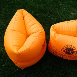 1 pair PVC Men Women Adult Child Safety Training Inflatable Swim Pool Swimming Arm Ring Circle Float Water Air Sleeves