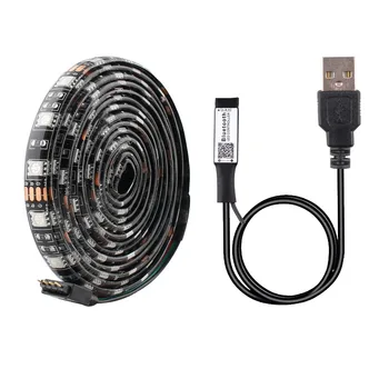 

DC 5V USB Led Backlight 5050 SMD Bluetooth LED TV Backlight Waterproof Lighting 5050 5 V Ribbon Ambilight Remote Strip Lights