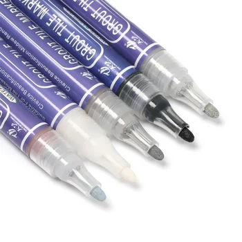 

Waterproof Tile Gap Repair Color Pen White Tile Refill Grout Pen Mouldproof Filling Agents Wall Porcelain Bathroom Paint Cleaner