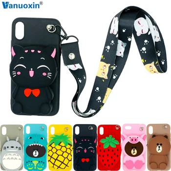 

Cartoon Zipper Wallet Phone Cases for Samsung Note 8 9 10 Plus Case for Samsung S8 S9 S10 Plus S10+ S10e Case Soft Back Cover