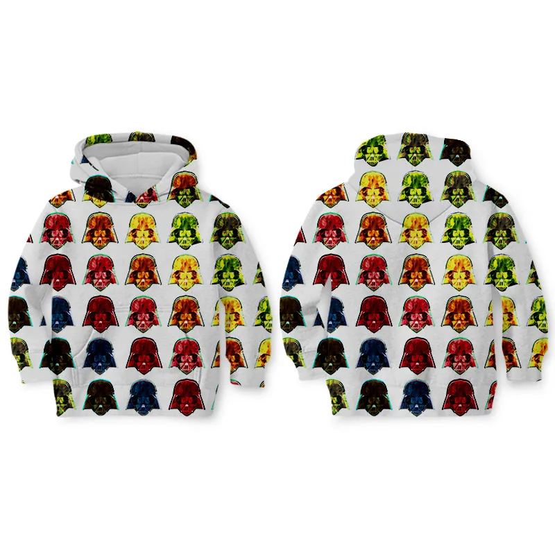 H05719 WHOSONG 3D толстовки Звездные войны в стиле панк художественная модная одежда рисунок Пикачу лего для мальчиков мужская куртка цветная толстовка с длинными рукавами - Цвет: H05719