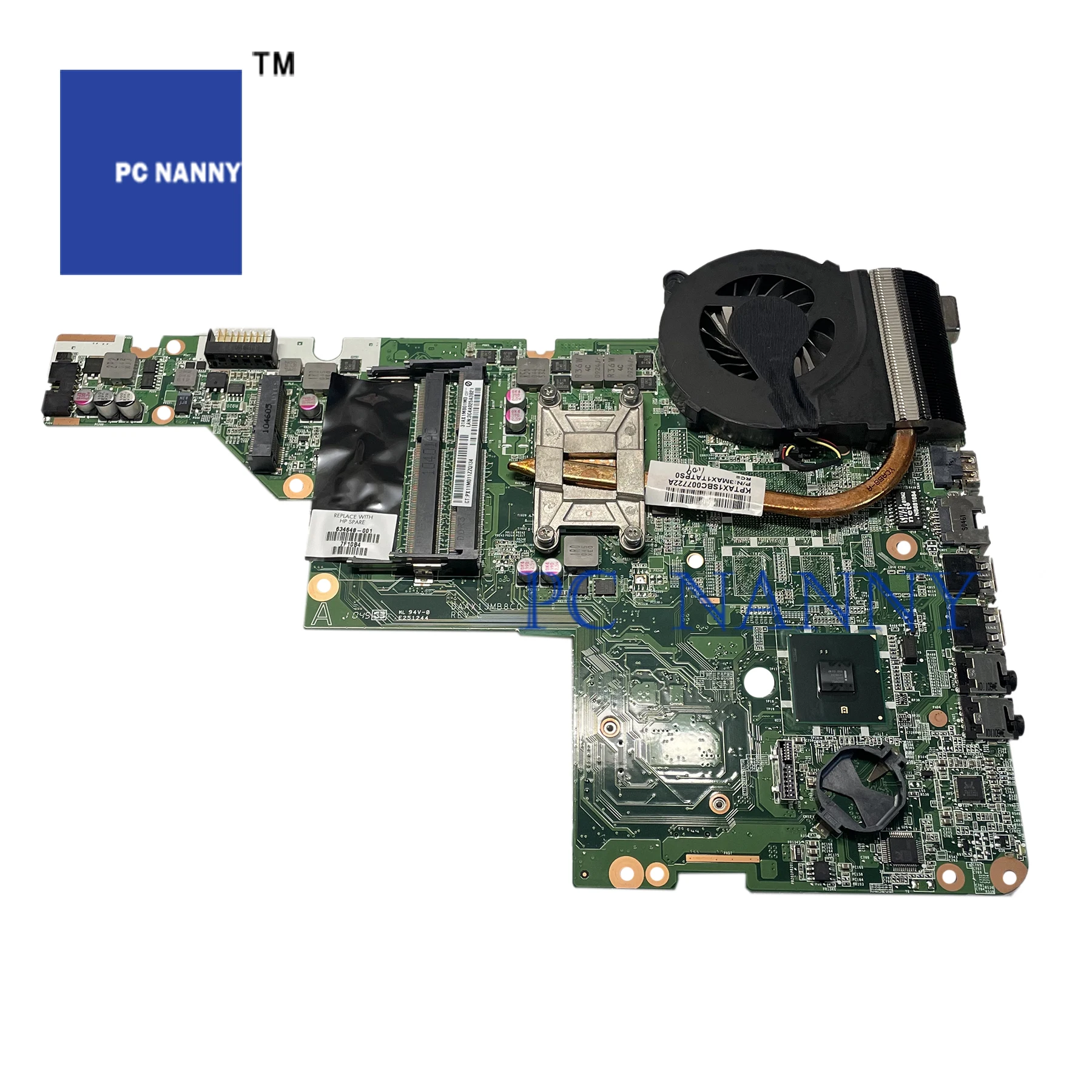 Материнская плата для HP G62 CQ62 G42 CQ42 634648 001 DAAX1JMB8C0|motherboard motherboard|hm55 motherboardmotherboard for hp g62 |