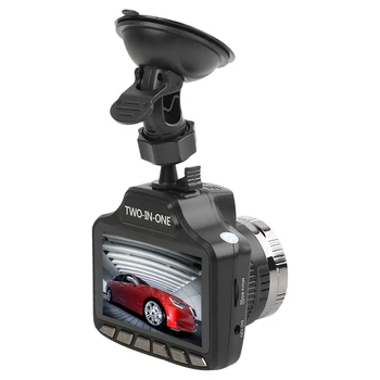 

2 in 1 FHD 1080P Dashboard Camera Full Band Radar Detector Overspeed Alert Car Dash Cam FHD Dashboard Camera