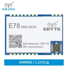 Loraran 868mhz 915mhz sx1262 asr6501 musi módulo de espectro espalhado E78-868LN22SLlong comunicação à distância módulo de baixa potência