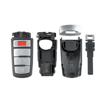 

1pcs Black Durable 3+1 Buttons Car Remote Key Shell Replacement fit for VW 2006-2010 Passat