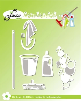 

2020 Metal Cutting dies Bucket rag Die Cut Scrapbooking Paper Craft Handmade Card Punch Art Cutter Decorative Stencil