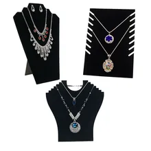 

Fashion Necklace Display Holder Jewelry Storage Pendant Chain Display Rack Jewelry Accessories Organizer Stand