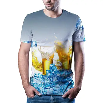 

2020 hottest new funny T-shirt hip hop men's / women's 3D printing T-shirt short sleeve original accommodation style T-shirt