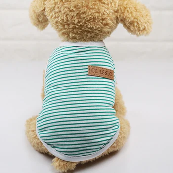 

Pet Puppy Summer Vest Small Dog Clothing Cotton T Shirt Apparel Clothes For Dog Vest Dog Clothes Products Vest New