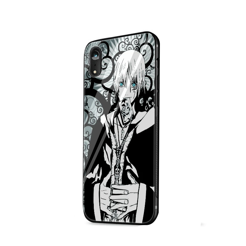 G10 Стеклянный чехол для телефона из ТПУ стекла для Apple iPhone 5 5S SE 6 6S 7 8 Plus XR X XS Max Allen Walker D. Gray-man - Цвет: G10