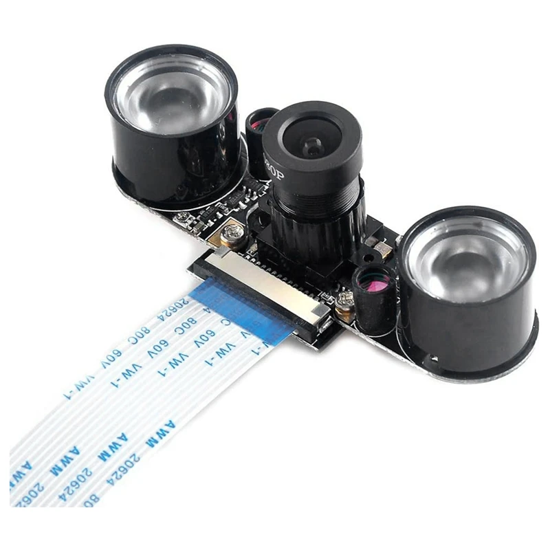 5MP модуль камеры для Raspberry Pi 4B/3B +/3B/2B инфракрасного ночного видения 1080P камера с
