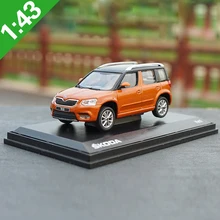 Alta Meticuloso 1:43 Modelo Liga de Carro Carro Modelo Estático de Metal Veículos SKODA Yeti Caixa Original Para A Coleta de Presentes