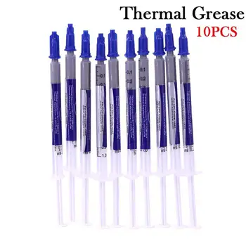 

10pcs Compound Silicone CPU GPU Chip Heatsink Thermal Conductive Grease Paste Electric Insulation Fan Cooling Wide Application