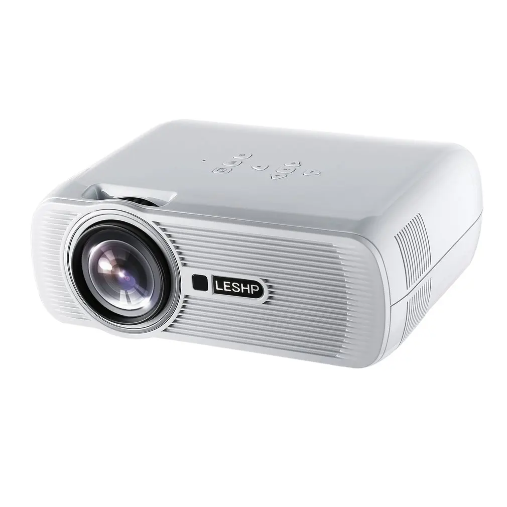 

Portable Multi-media LED Video Projector 1080P HD 1200 LM with Keystone for Office Home Cinema Theater TV Game 1000:1 Projector