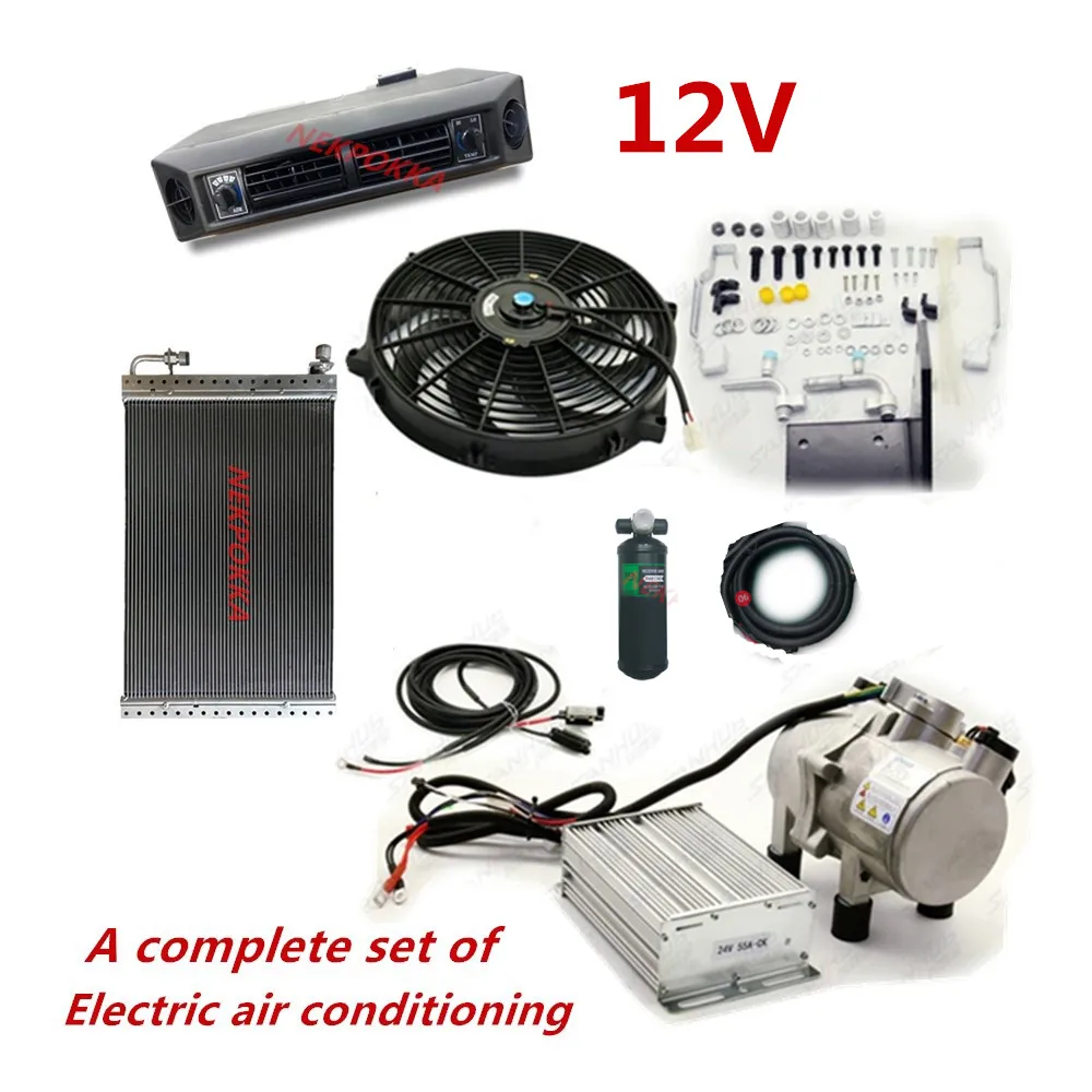 Automotive battery energy air conditioningAir conditioning without gasolineelectric air conditioning for excavator for