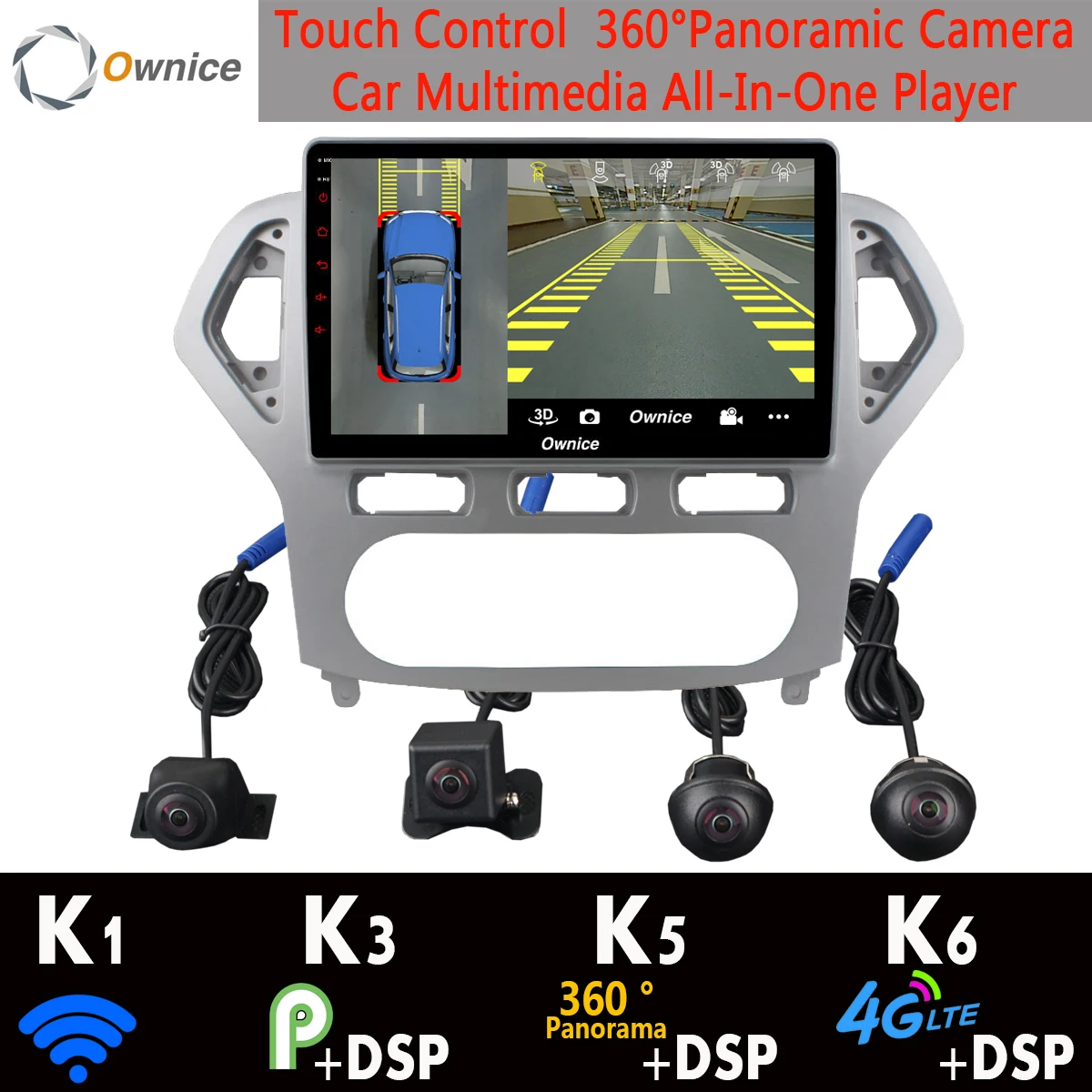 Cheap 360°Panoramic Camera 4G LTE 8Core 4G+64G Android 9.0 Car Multimedia Player Radio For Ford Mondeo 2017-2010 GPS SPDIF DSP CarPlay 0 Cheap 360°Panoramic Camera 4G LTE 8Core 4G+64G Android 9.0 Car Multimedia Player Radio For Ford Mondeo 2017-2010 GPS SPDIF DSP CarPlay 0