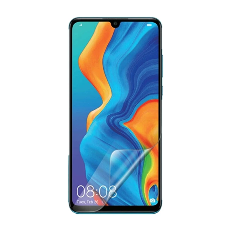 3 шт Матовая Мягкая пластиковая защитная пленка для экрана Huawei Y5 Y6 Y7 Y9 Prime 2018 2019 P20 P30 Lite|Защитные стёкла и