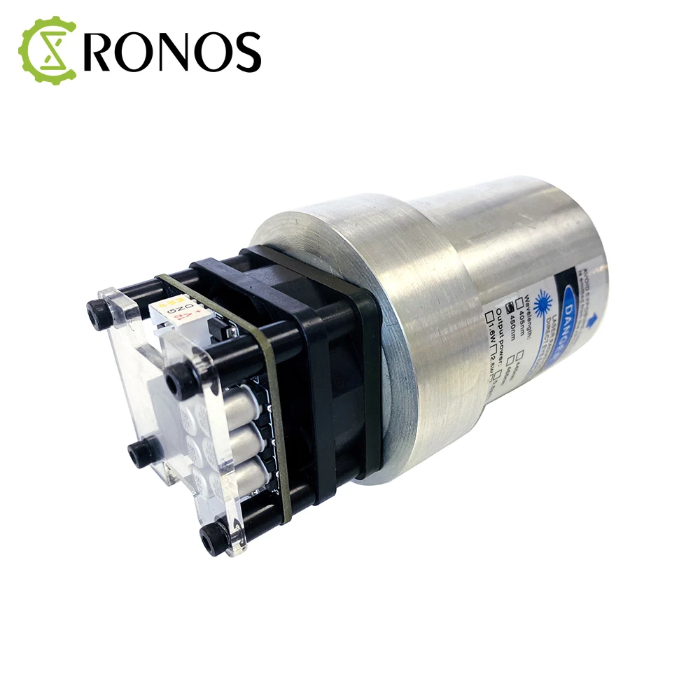 New 15W Fixed-Focus 52mm Cylinder Laser Module Can Engrave on stainless steel 15000mw DIY Carving Engraver Accessory With PWM