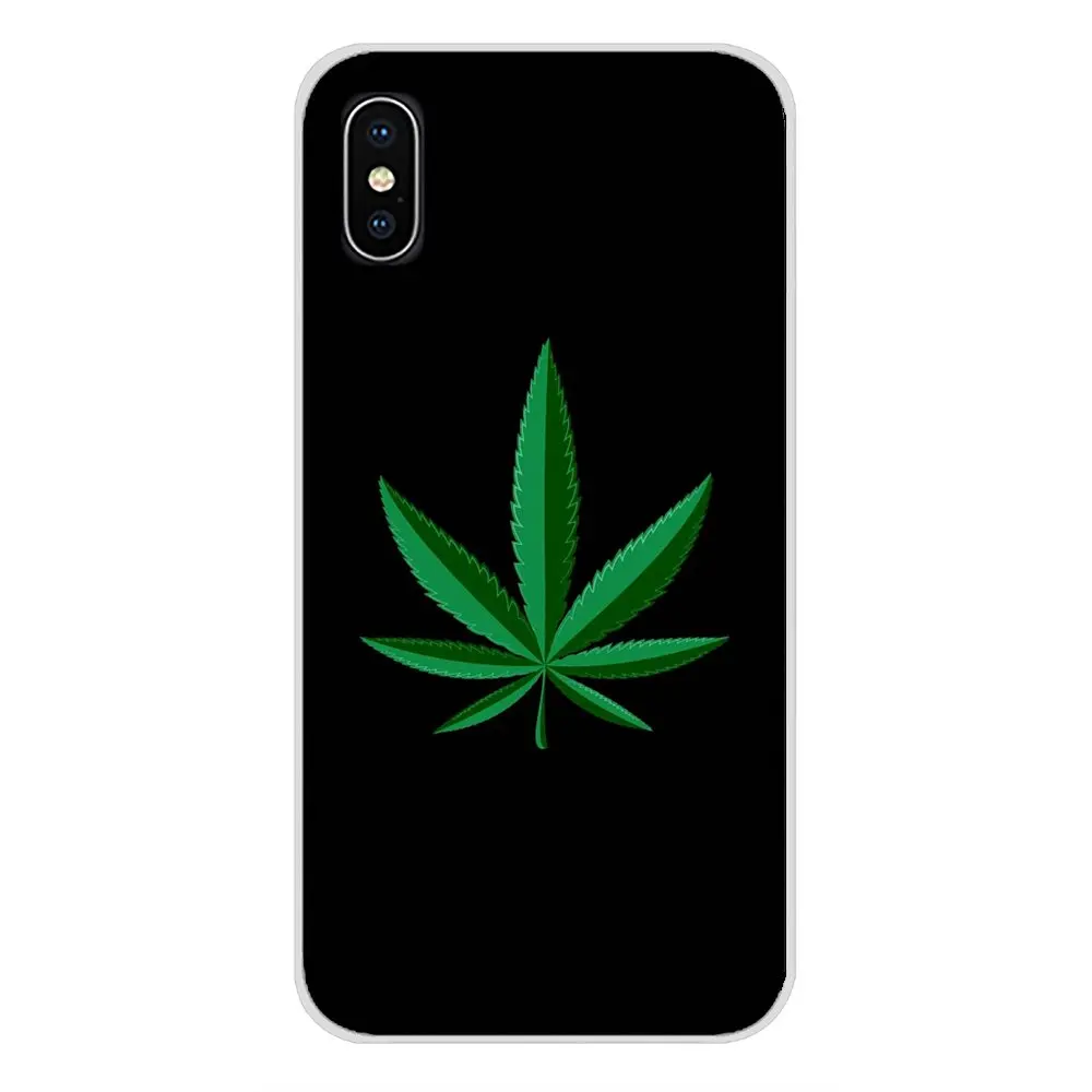 Чехол для телефона samsung A10 A30 A40 A50 A60 A70 Galaxy S2 Note 2 3 Grand Core Prime plant leaves Cannabis аксессуары листик