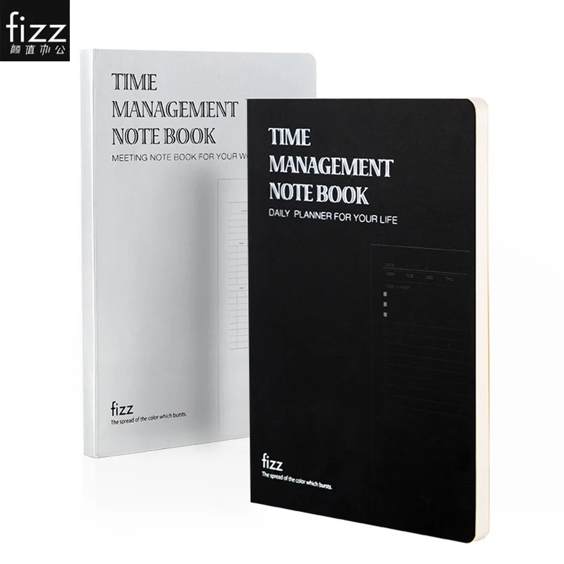 

Fizz Time Management Notebook A5 Daily Planner Journal Book For Businesses 96 Pages Notebook For Student For Office Plan Book