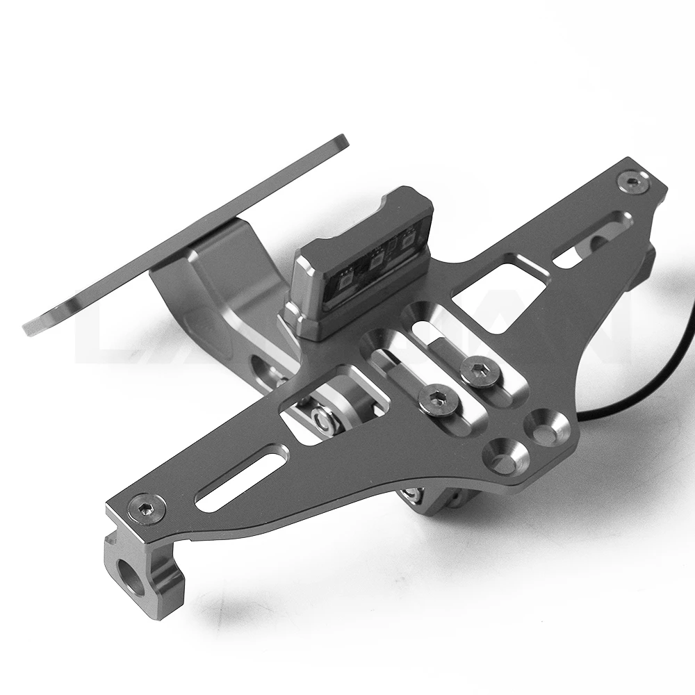 For Yamaha MT09 FZ09 Motorcycle License Plate Bracket Holder MT-09 FZ-09 MT FZ 09 CNC Accessories