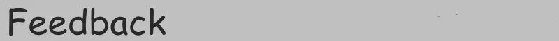 feedback