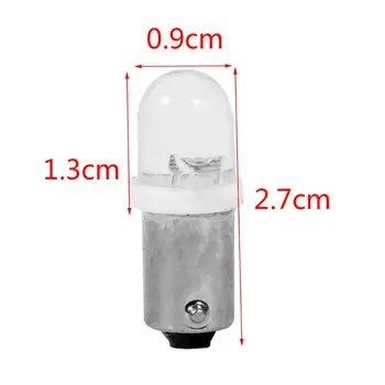 

20pcs BA9S T4W 1895 1SMD LED 12V Turn Signal Light Dashboard Bulb T8WF