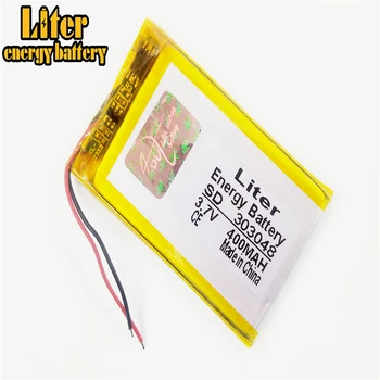 

303048 3.7V 400mah Lithium polymer Battery with Protection Board For MP4 PSP Digital Products