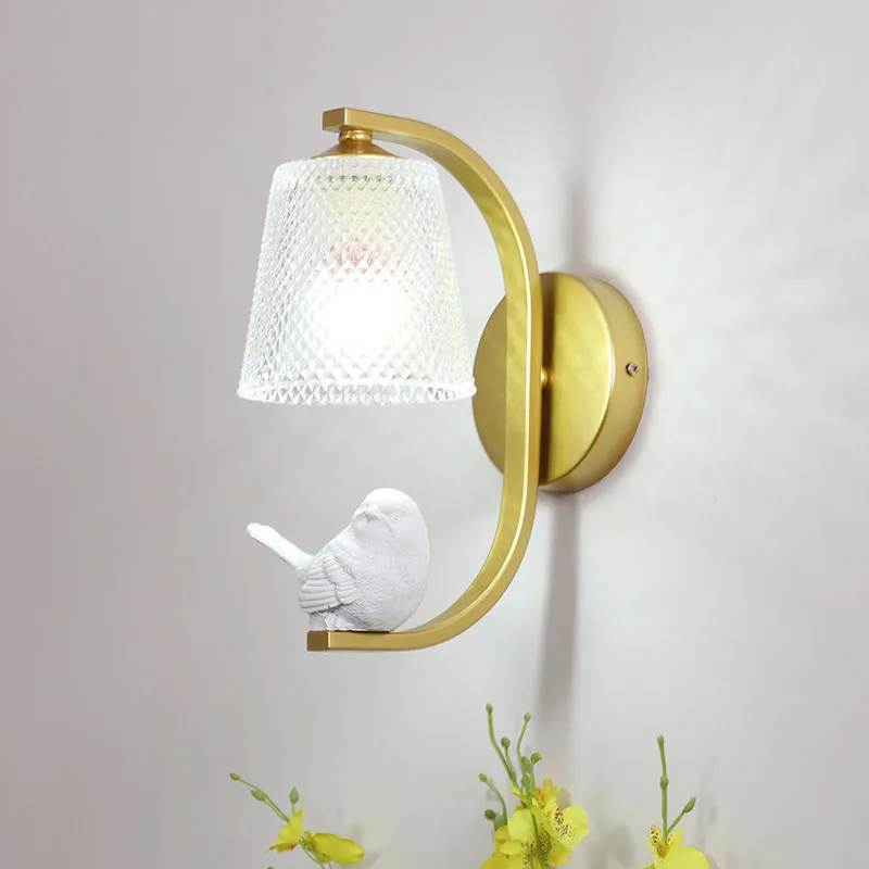 Nordic Bird Lamp Sconce Wall Light Bedroom Lamp Modern Wall Lights for Home Deco Indoor Lighting Living Room Lamps Led