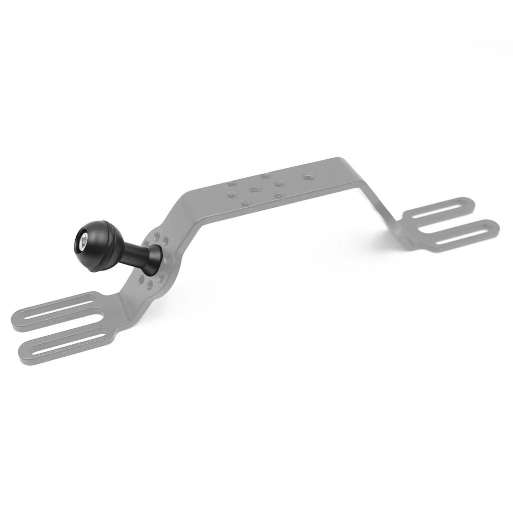 M6 M5 Ball Head for Underwater Handheld Stabilizer Handle Diving Light Arm Joint Underwater Photography Accessory Black
