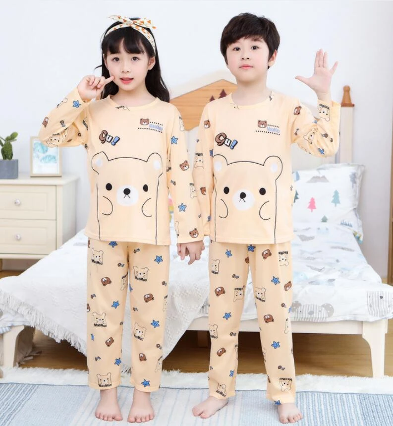 Pyjama D Hiver En Coton Pour Bebe Fille Et Garcon Vetements De Nuit Pour Enfant De 2 A 14 Ans Nouvelle Collection Pyjama Pour Garcons Aliexpress